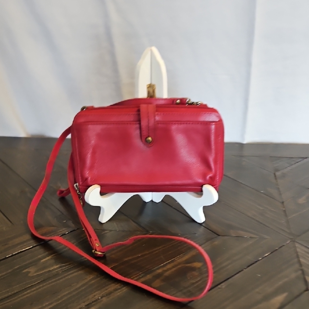 Red Leather Women's Bag